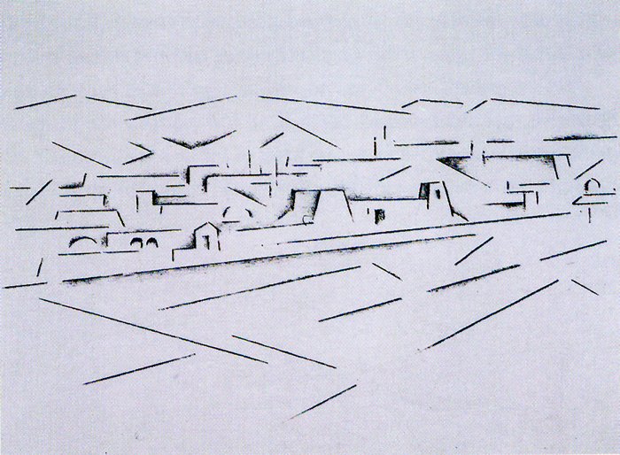 Andrew Dasburg Ranchos Church