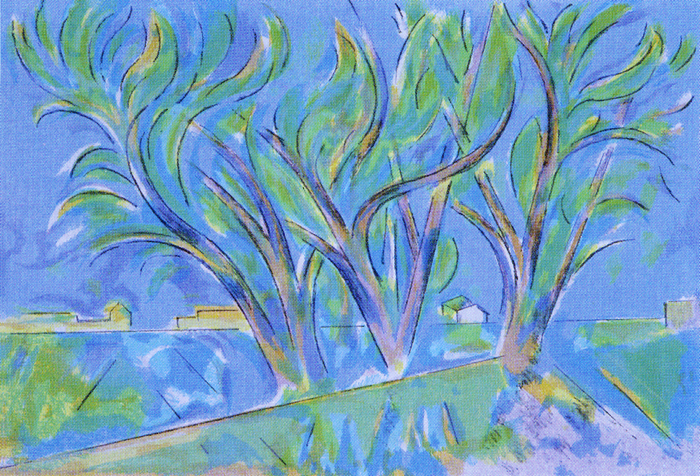 Andrew Dasburg Trees In Ranchitos